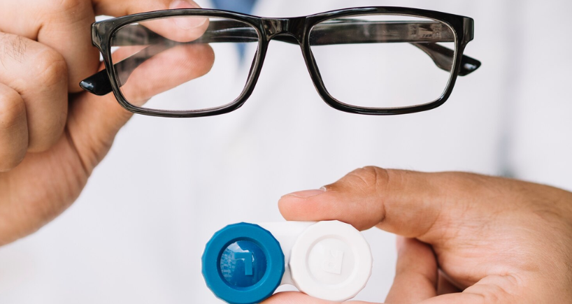 Glasses vs. contact lens prescriptions: